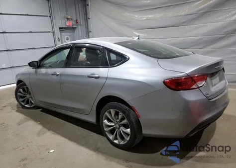 2015 Chrysler 200 S z USA, uszkodzony, nr VIN 1C3CCCDG6FN678524
